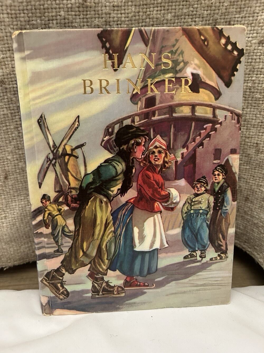 Hans Brinker Silver Skates Mary Mapes Dodge 1982 Illustrated Junior Library